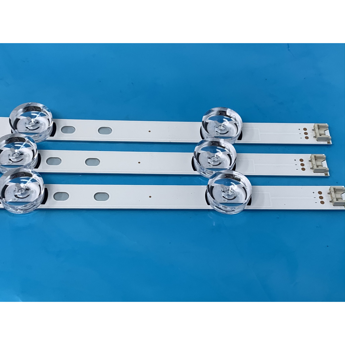 KIT 10 BARRE Strip Led Per Tv Lg 50" 50Lb580 / 50Lb582 / 50Lb620 - Foto 2