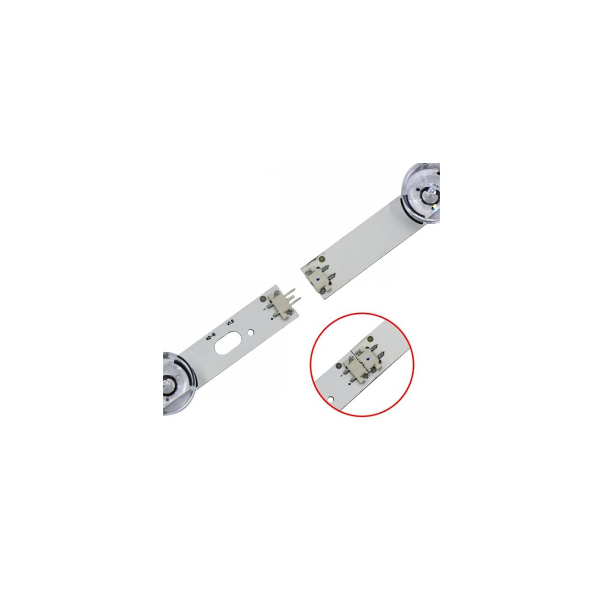 KIT 10 BARRE STRIP LED PER TV LG 50" AGF78401301 / AGF78401401 - Foto 7